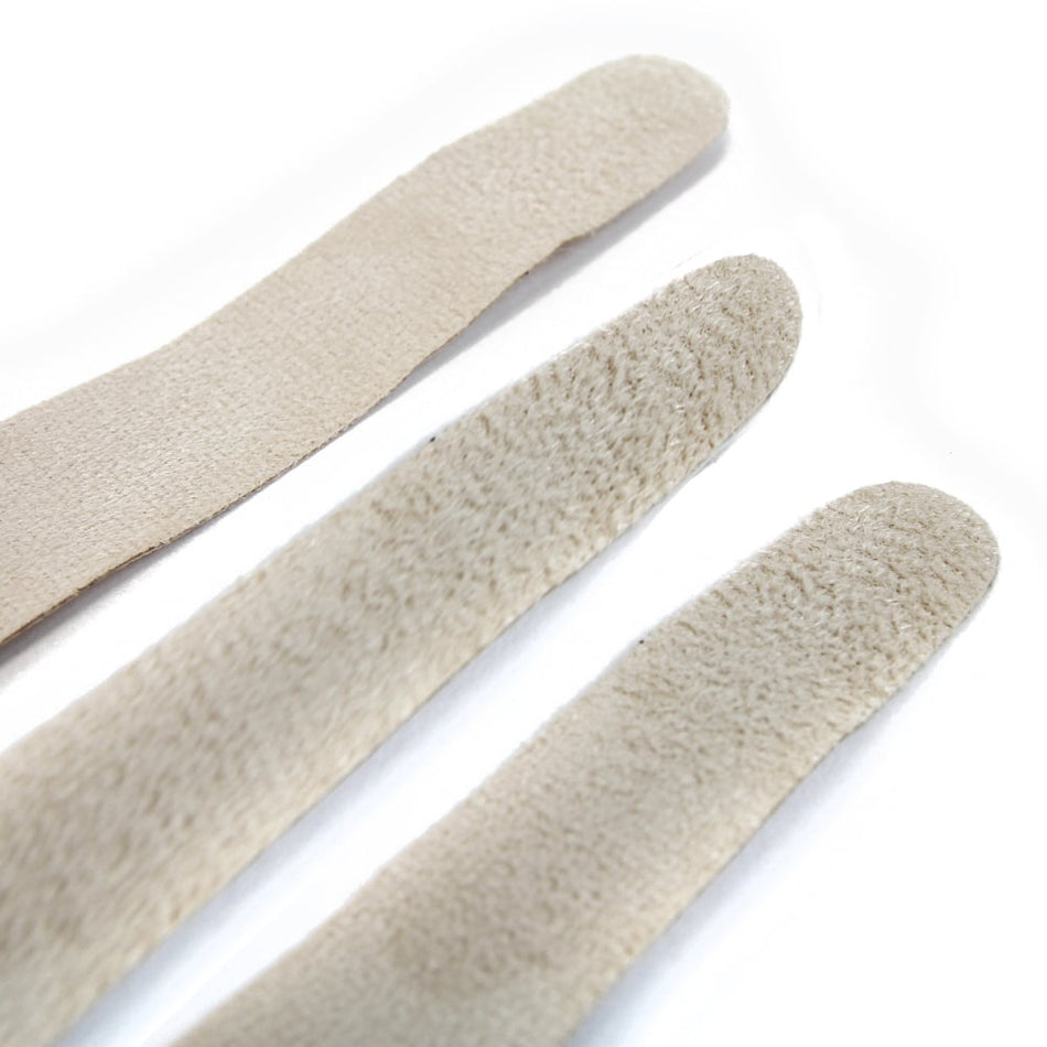 Head Band Lining Adhesive Strips w Suede Finish (3 Pack)