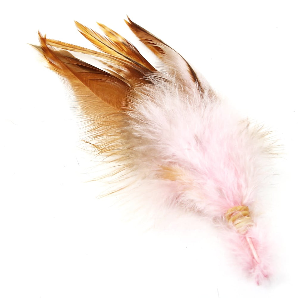 Chinchilla Hackle Feather Bunch