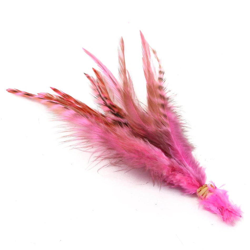 Chinchilla Hackle Feather Bunch