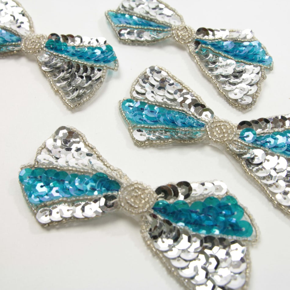 Christmas Sequin & Beaded Motif