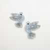 Dove Sequin & Beaded Motif (Pair)