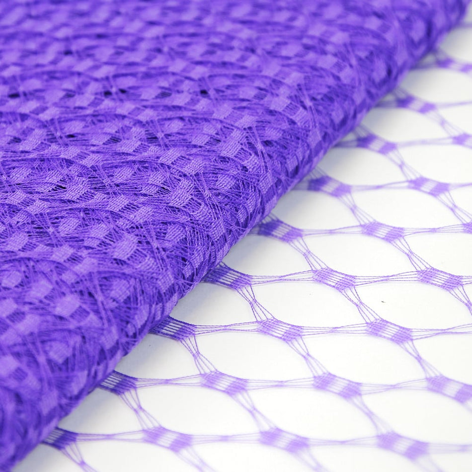 Vintage Open Weave Veiling - 23cm / 9"