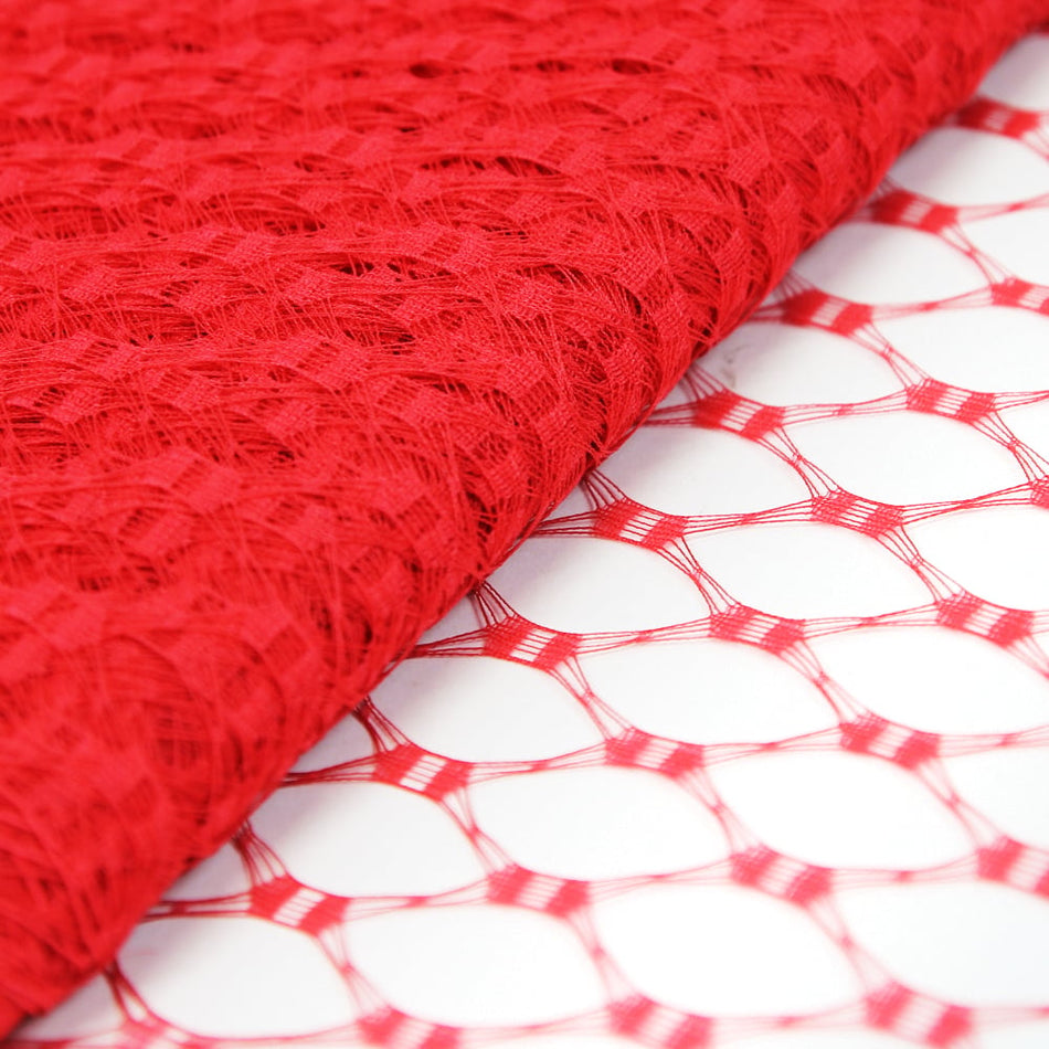 Vintage Open Weave Veiling - 23cm / 9"