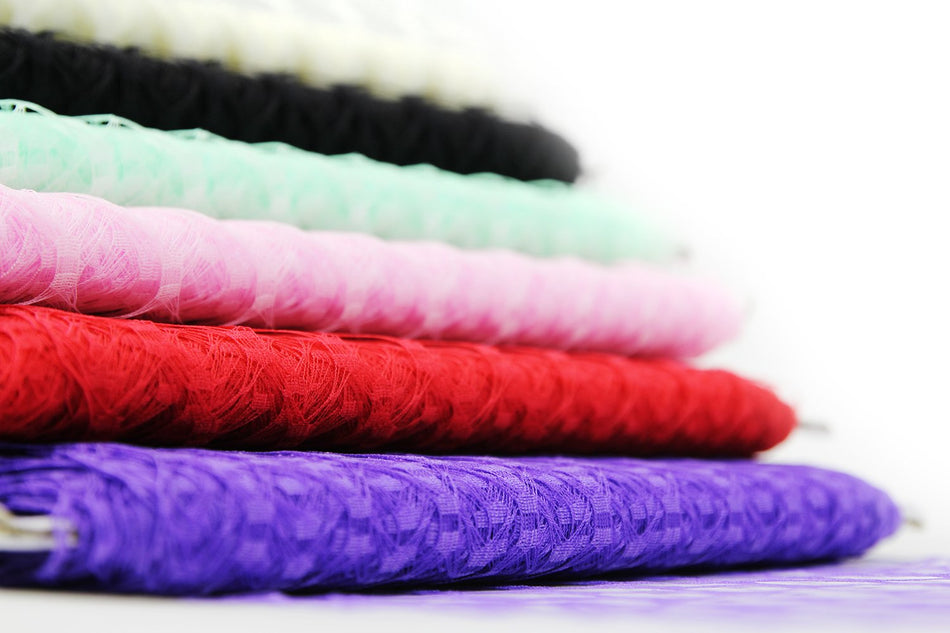 Vintage Open Weave Veiling - 23cm / 9"