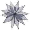 Flower Sinamay Twilight Leaves - Large