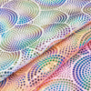Jellybean Bubbles Rainbow Foil/Fog Finish Nylon Spandex