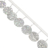 Circular Sequin & Beaded Tassels - 47mm / 1.8"