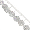 Circular Sequin & Beaded Tassels - 47mm / 1.8"
