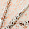 Suede Leather w Paisley Swirls Print
