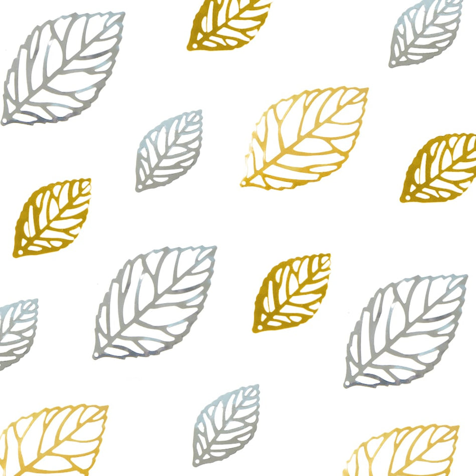 Leaves Filigree Ornamental Metal Embellishments (6 Pack)