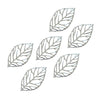 Leaves Filigree Ornamental Metal Embellishments (6 Pack)