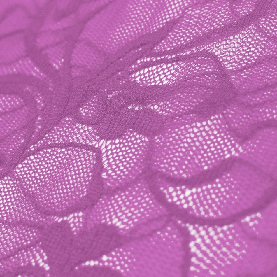 Floral Swirl Stretch Lace