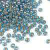 Colour-Lined Round Glass Seed Beads - 8/0 3.1mm