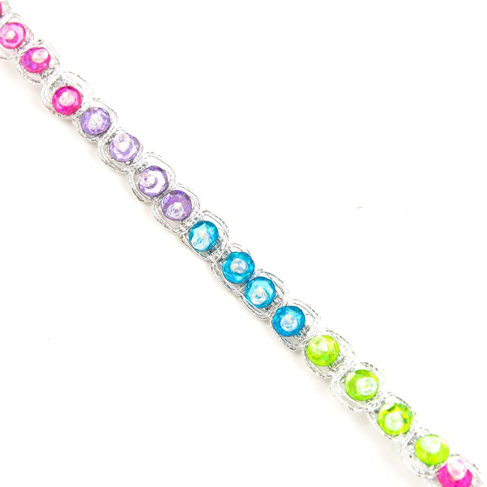Sequins & Seed Beading Lurex Trim