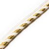 Twisted Piped Edge w Lurex