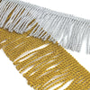 Twisted Bullion Lurex Tassel Fringe