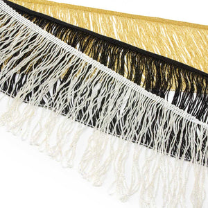Lurex Looped Tassel Fringe - 15cm / 6"