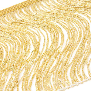 Lurex Looped Tassel Fringe - 15cm / 6"