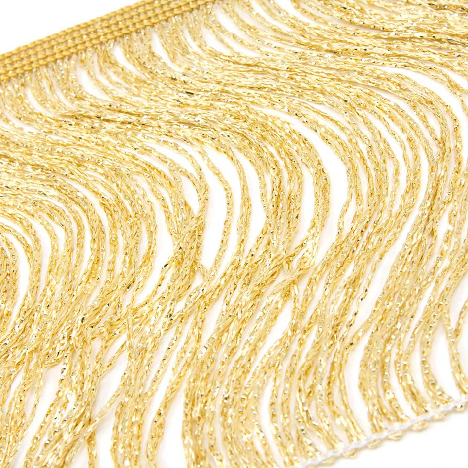 Lurex Looped Tassel Fringe - 15cm / 6"