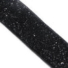 Velvet Elasticated Stretch Ribbon w Glitter - 16mm