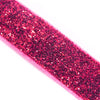 Velvet Elasticated Stretch Ribbon w Glitter - 16mm