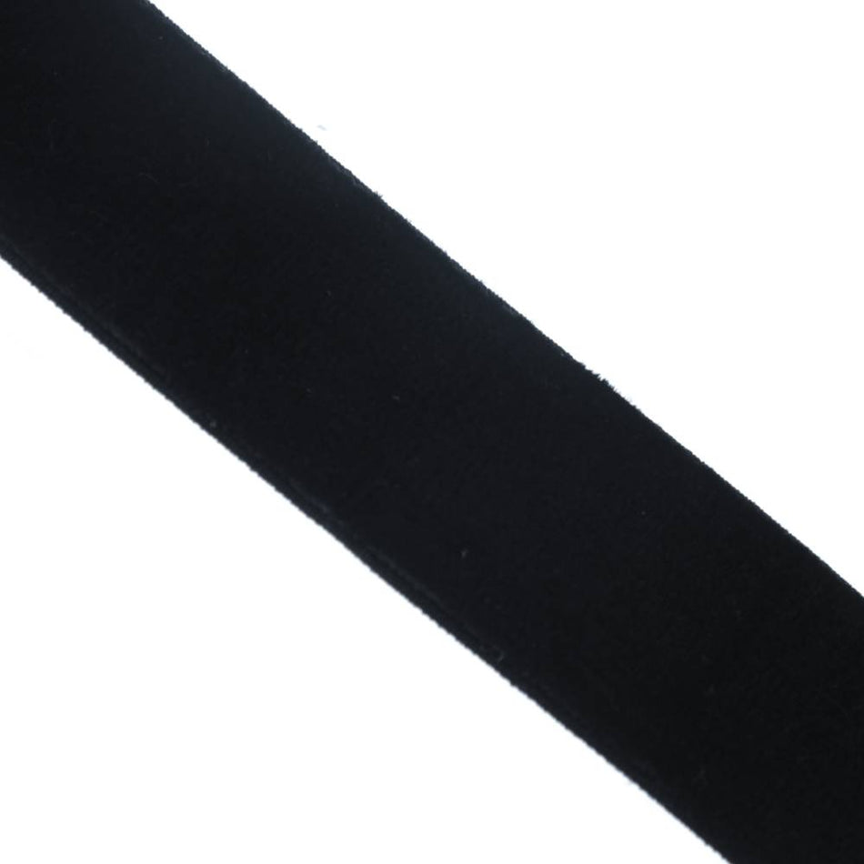 Velvet Elasticated Stretch Ribbon - 25mm