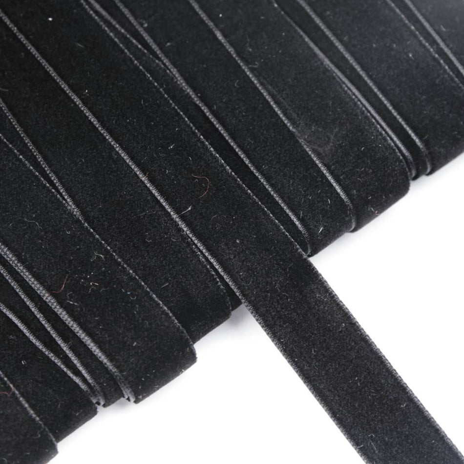 Velvet Non-Stretch Ribbon - 16mm