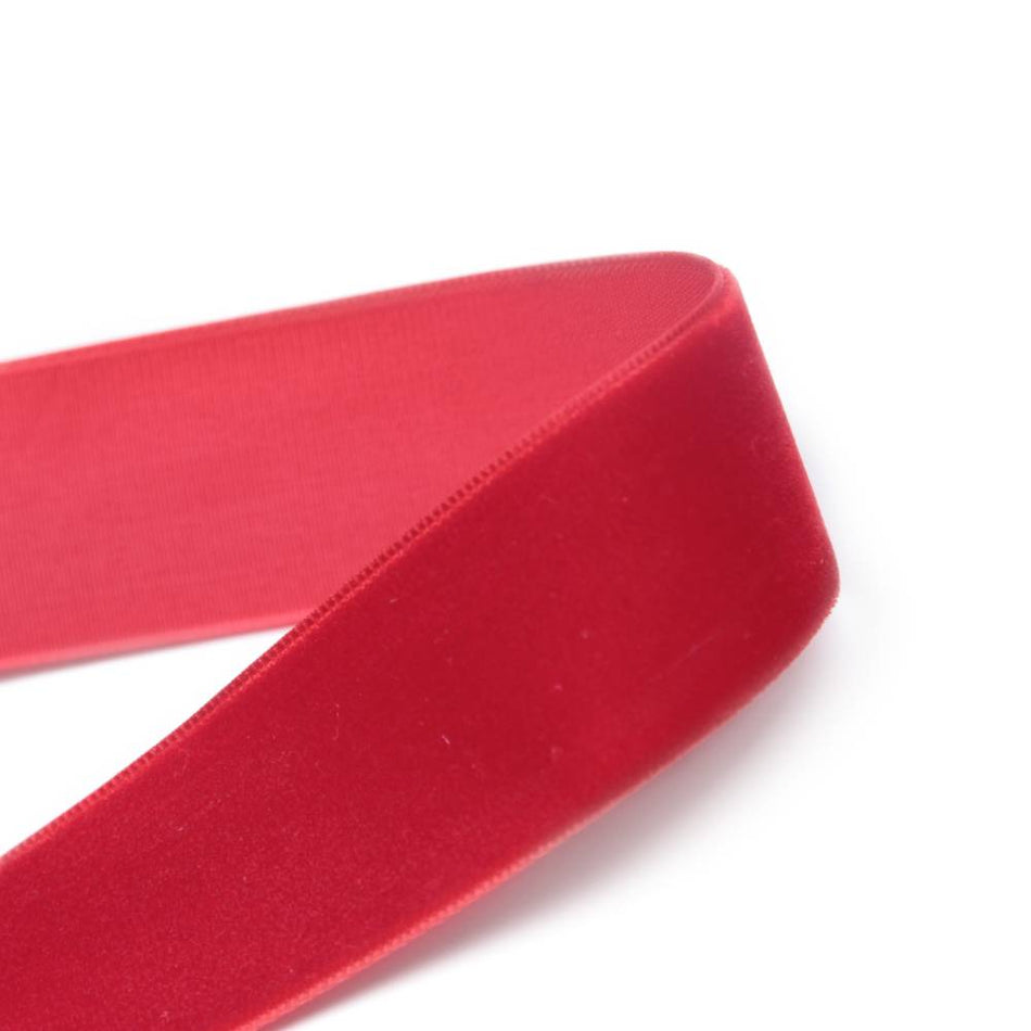 Velvet Non-Stretch Ribbon - 25mm