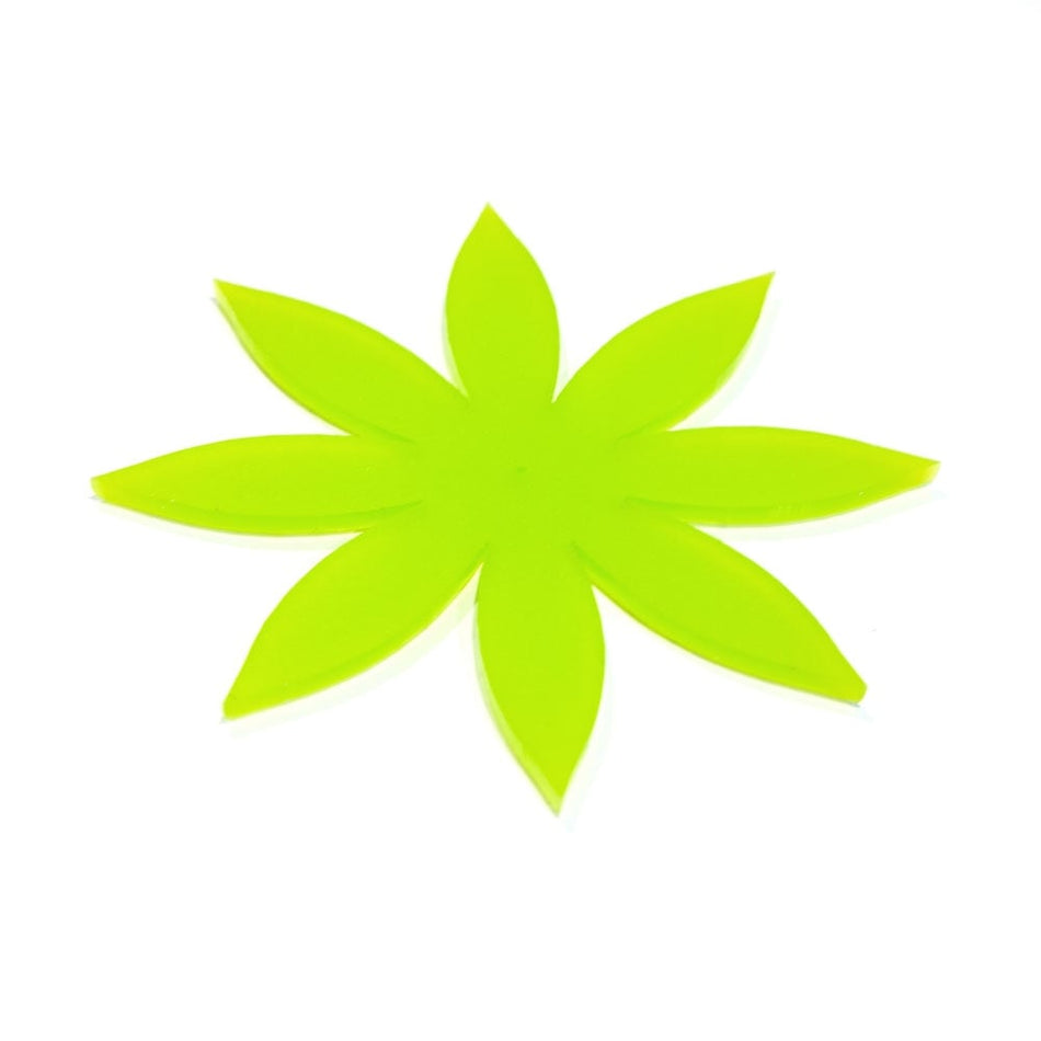 Laser Cut Perspex Shapes - Flowers & Leaves