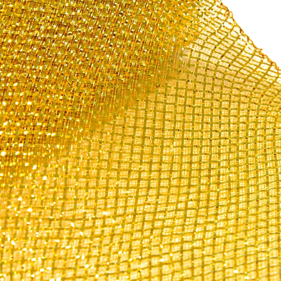Crinoline 6" / 15cm - Metallic Threads w Crosshatch Pattern
