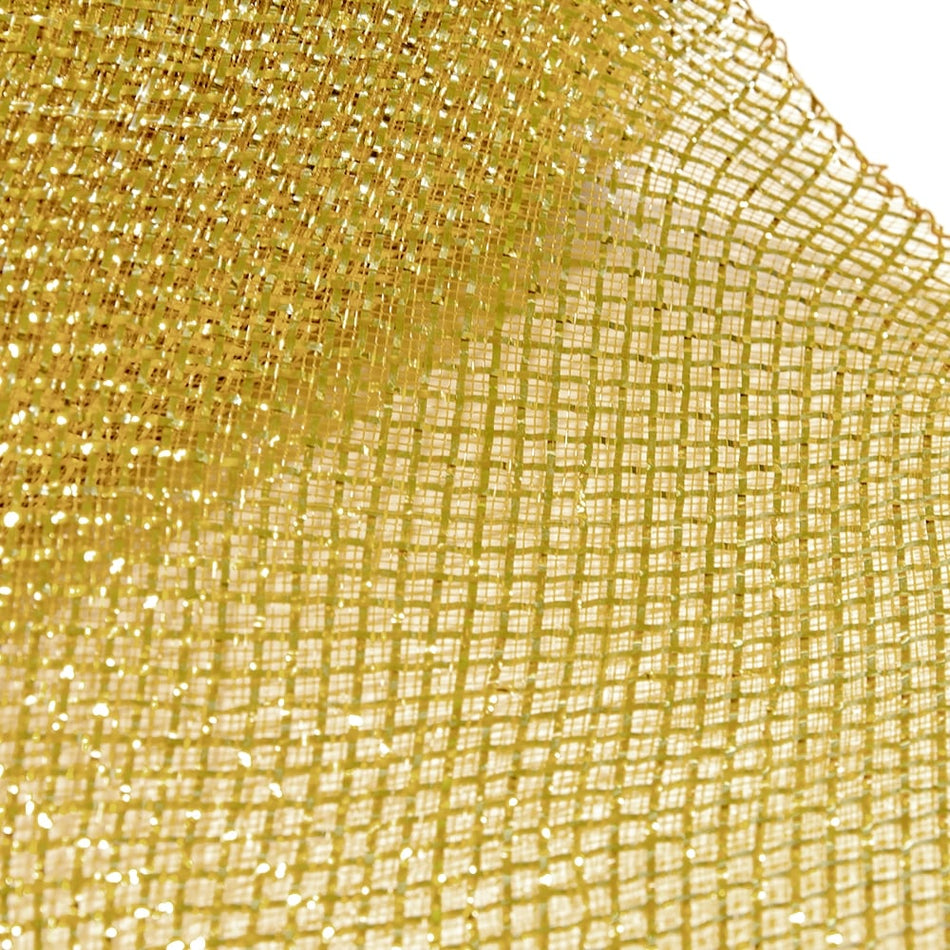 Crinoline 6" / 15cm - Metallic Threads w Crosshatch Pattern