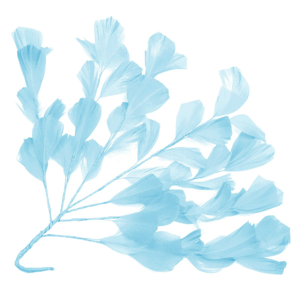 Feather Wire Mount - Stripped Goose Leaf Spray