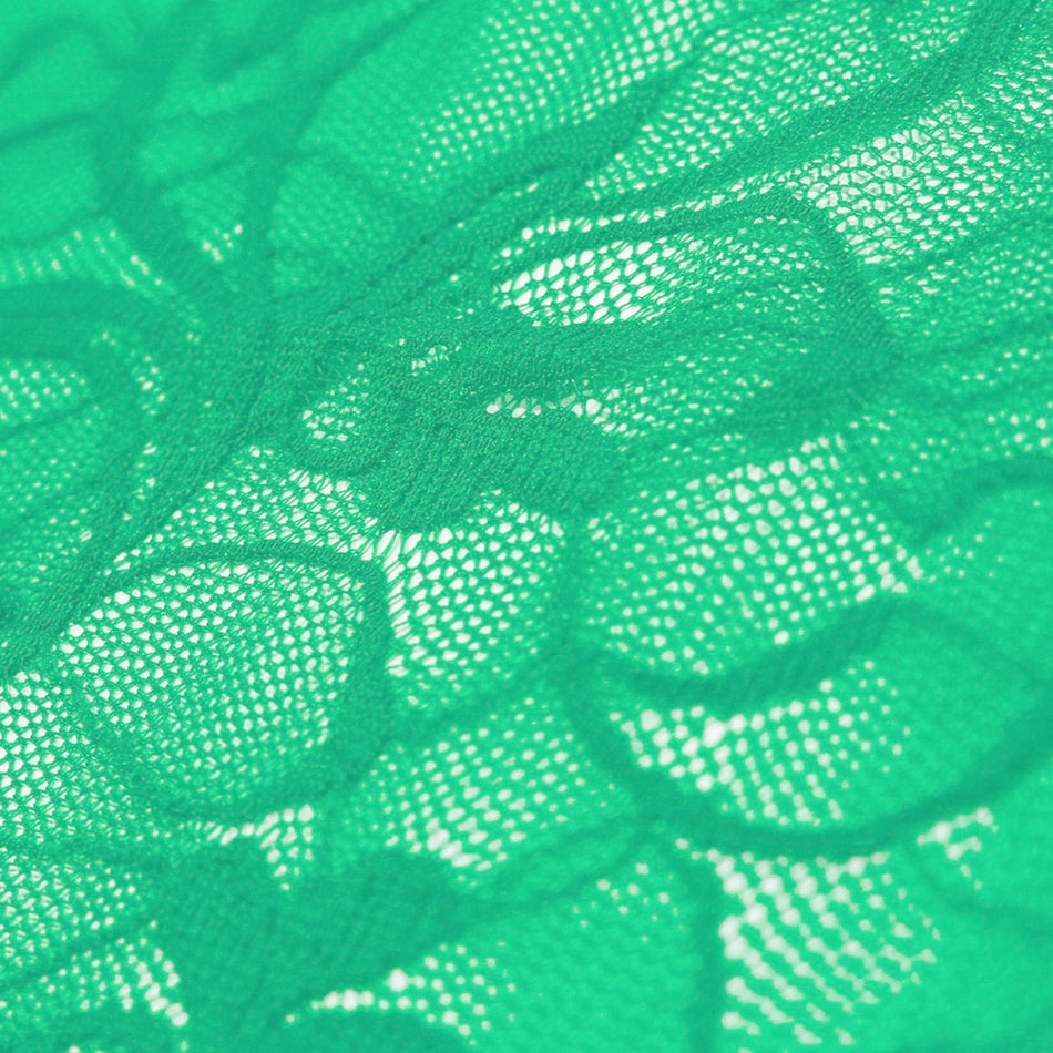 Floral Swirl Stretch Lace