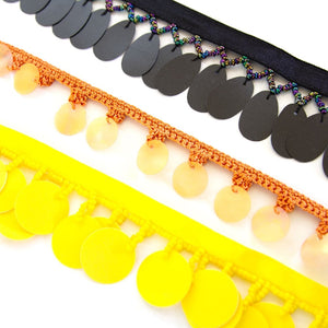 Assorted Sequin & Beaded Tassels & Trims