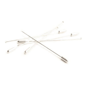 Hat Pin Blanks w Matching Clutch (5 Pack)