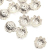 Pointed Petal Flower Metal Embellishments (24 Pack)