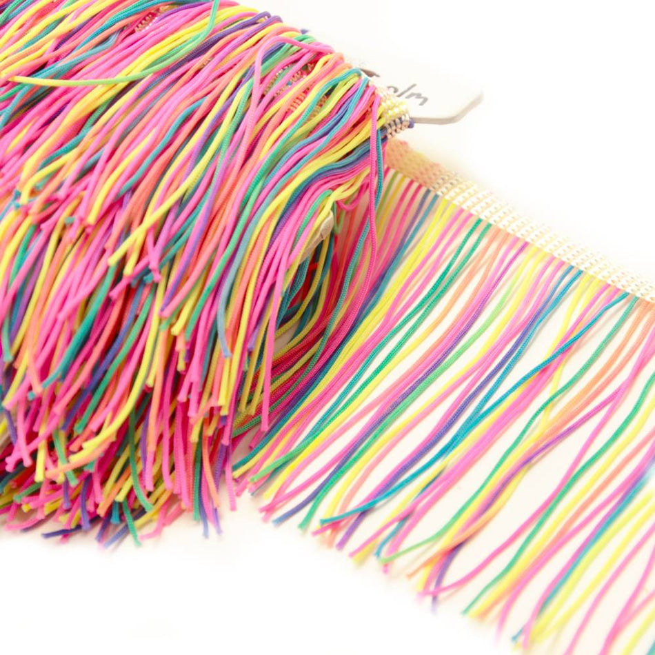 Multicoloured Tassel Fringe - 9cm / 3.5"
