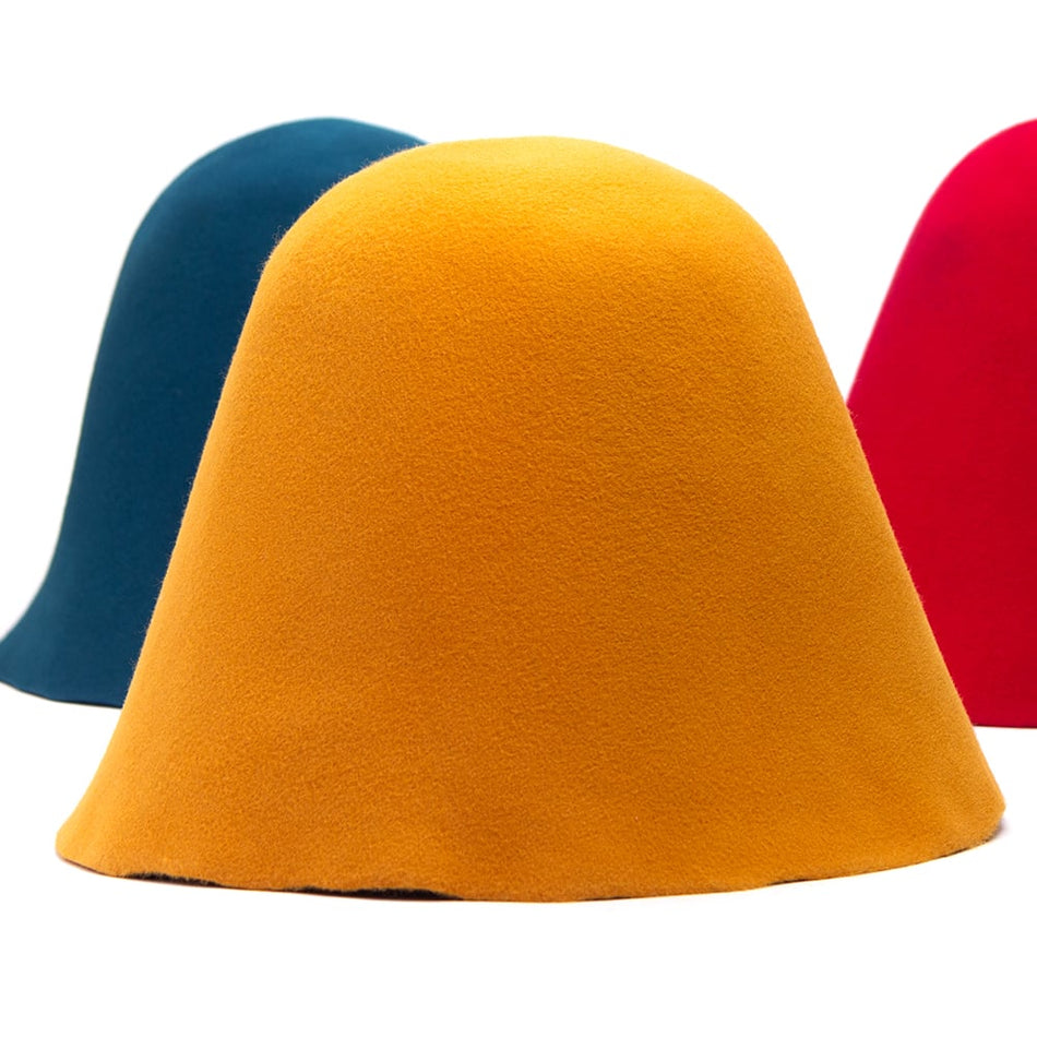 Felt Wool Cone Hood