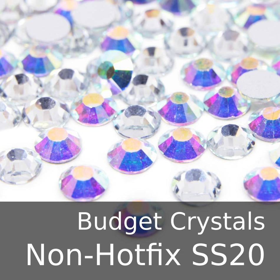 Non-Hotfix Budget Crystals - SS20 (10 Gross)