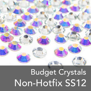 Non-Hotfix Budget Crystals - SS12 (10 Gross)