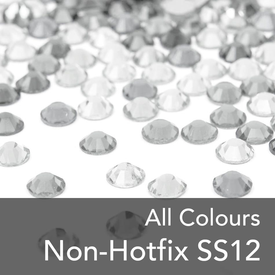 Non-Hotfix Classic Crystals - SS12 (1 Gross)