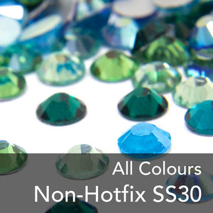 Non-Hotfix Classic Crystals - SS30 (1/4 Gross)