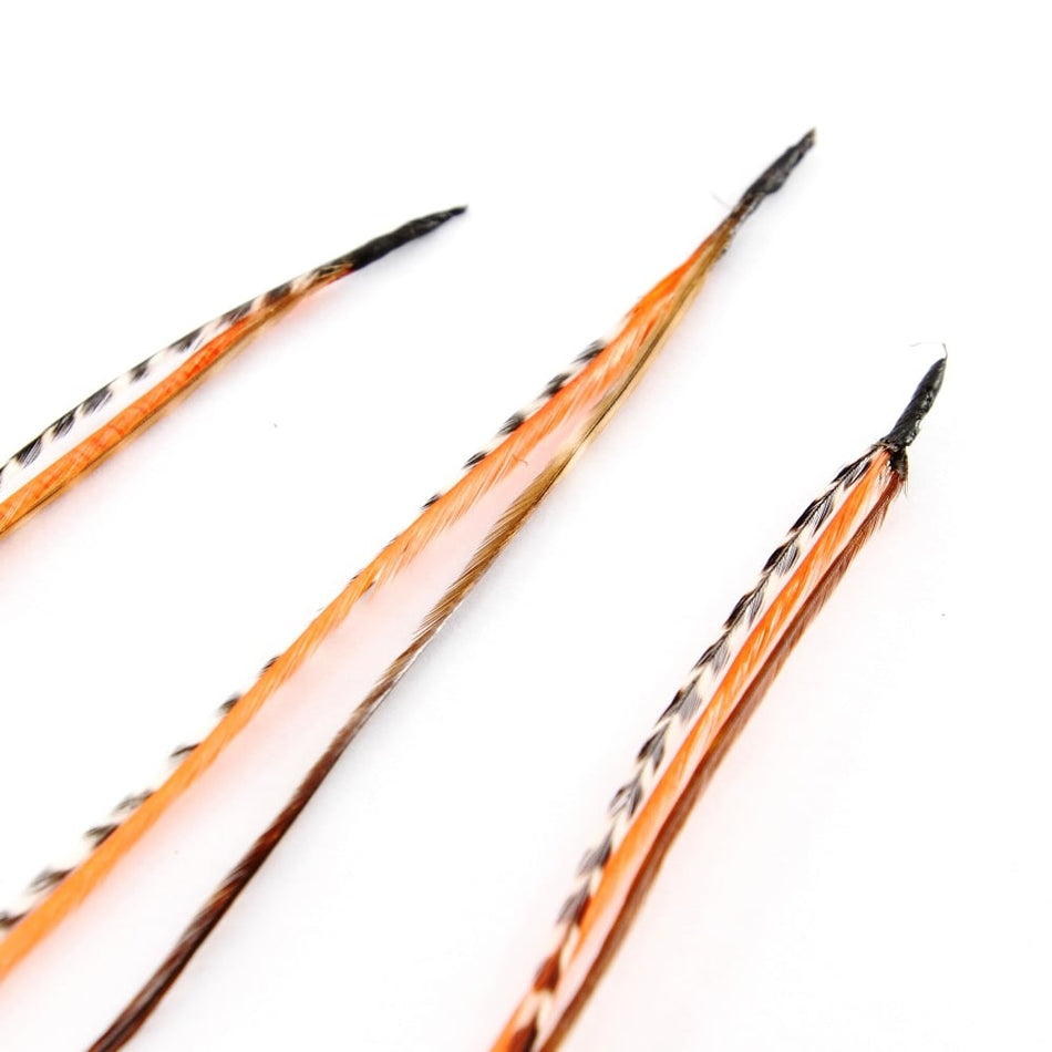 Feather Hair Extensions - Designer 3 Feathers - Orlando