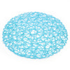 Paper Woven Flat Round Mat Base - Open Web 38cm/15"
