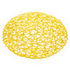 Paper Woven Flat Round Mat Base - Open Web 38cm/15"