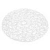 Paper Woven Flat Round Mat Base - Open Web 38cm/15"