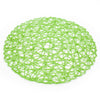 Paper Woven Flat Round Mat Base - Open Web 38cm/15"