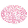 Paper Woven Flat Round Mat Base - Open Web 38cm/15"