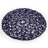Paper Woven Flat Round Mat Base - Open Web 38cm/15"