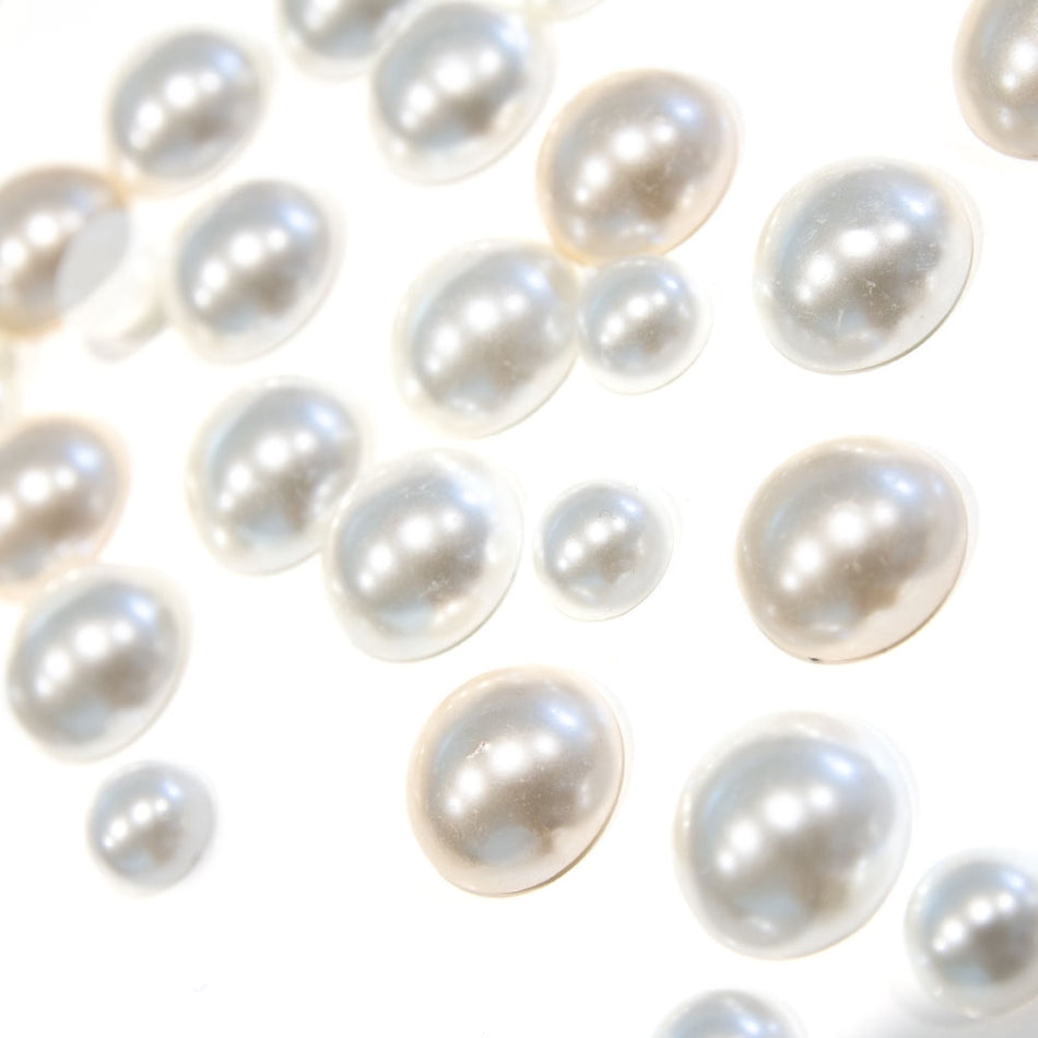 Premium Half Pearls Flatback